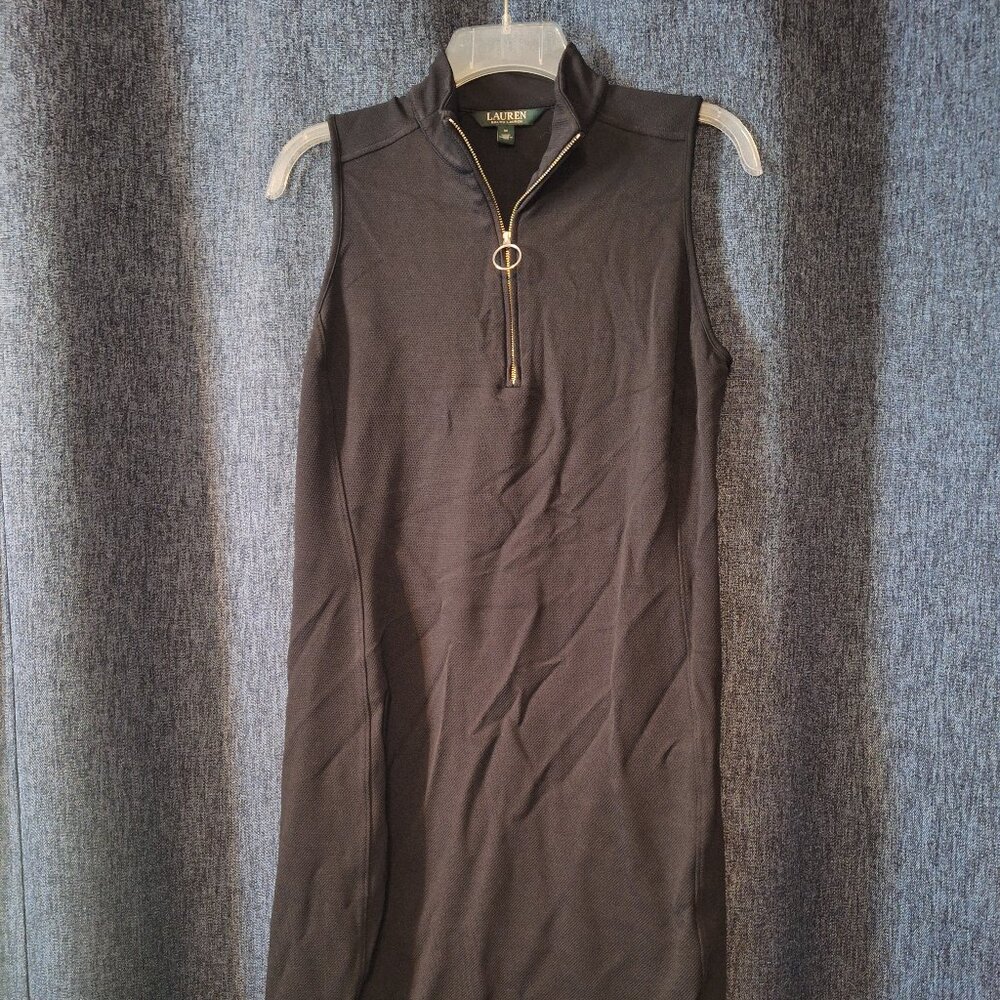 Lauren by Ralph Lauren Black Tennis Dress